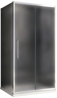 Душевой уголок ABBER Schwarzer Diamant AG30130MH-S80M 130x80см хром